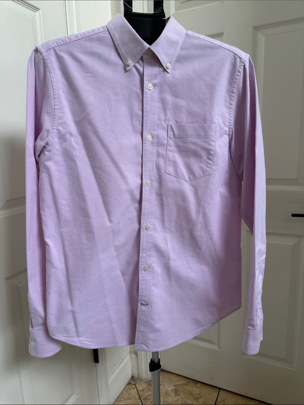 GAP The Modern Oxford Lilac Classic Button-Down Men’s Shirt in Size M